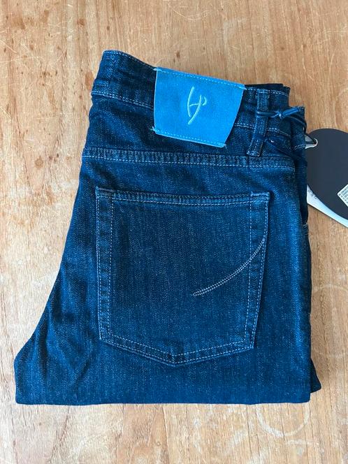 Handpicked ORVIETO maat 33 donkerblauw, Kleding | Heren, Spijkerbroeken en Jeans, Nieuw, W33 - W34 (confectie 48/50), Blauw, Ophalen of Verzenden