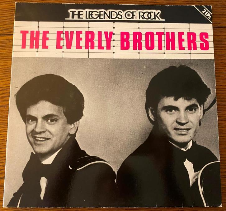 LP The Everly Brothers The legends of Rock 2 LP's 1981, Cd's en Dvd's, Vinyl | Rock, Zo goed als nieuw, Poprock, 12 inch, Ophalen of Verzenden