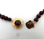 14 karaat granaat ketting 60s-80s, Sieraden, Tassen en Uiterlijk, Kettingen, Vintage, Gebruikt, Vintage, Vintage
