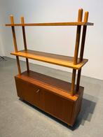 Stokkenkast jaren 60, Huis en Inrichting, Ophalen, Gebruikt, Info@vintagehaarlem.nl, 50 tot 100 cm
