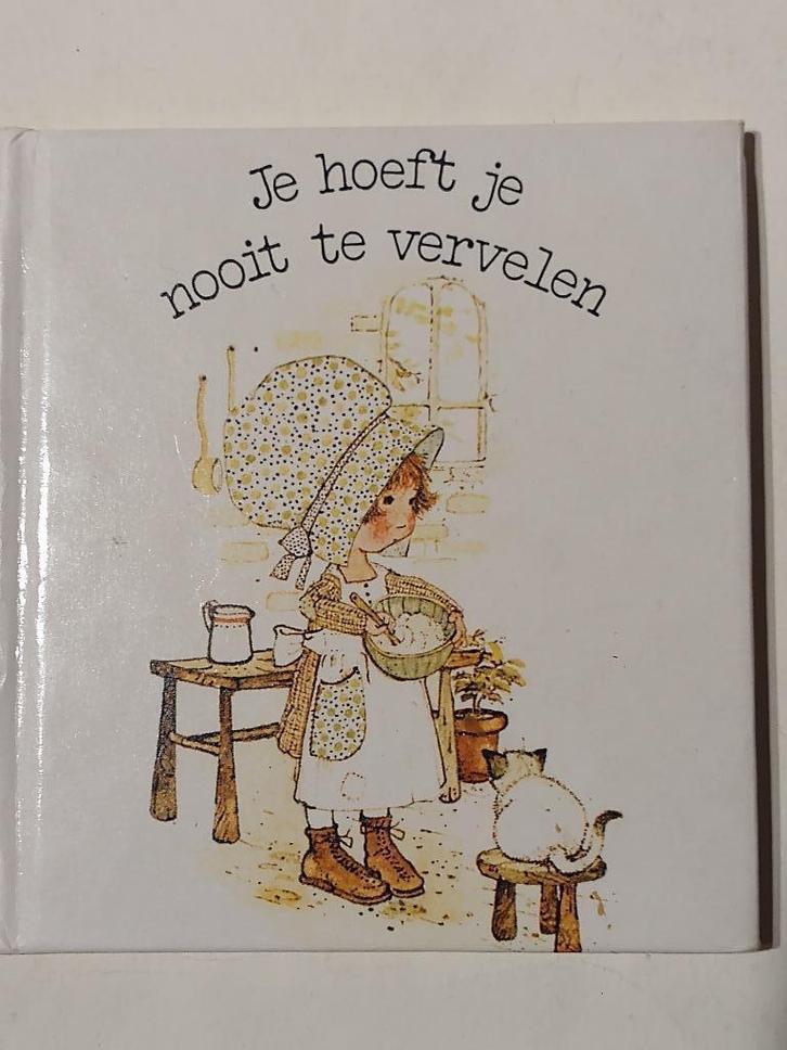 retro boekje Holly Hobbie je hoeft je nooit te vervelen 1978, Verzamelen, Retro, Huis en Inrichting, Ophalen