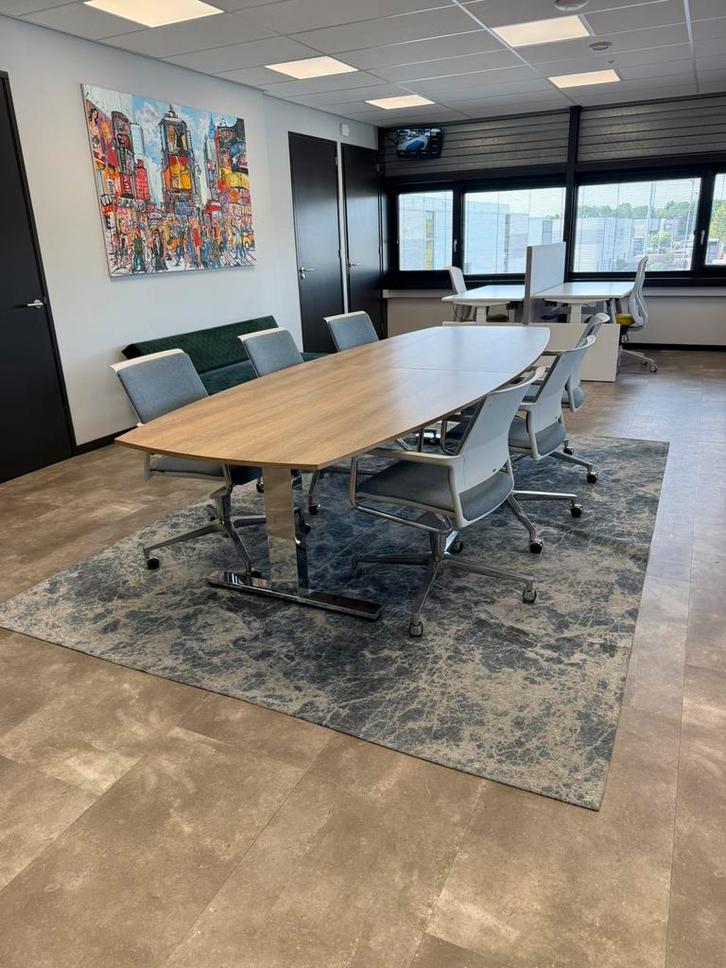 Vergadertafel WINI PRO 320 x 120 - 6x Vergaderstoel Klöber, Zakelijke goederen, Kantoor en Winkelinrichting | Kantoormeubilair en Inrichting