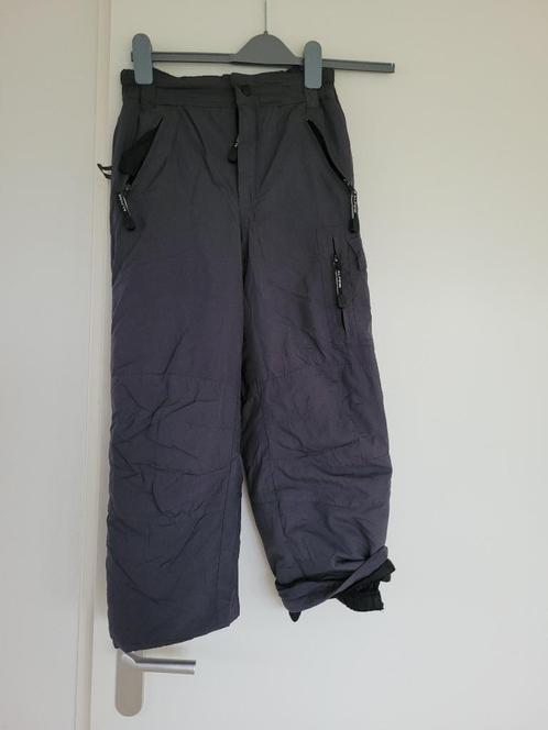 skibroek kids Alpine, mt. 134/140, d.grijs, girls + boys., Kleding | Heren, Wintersportkleding, Gedragen, Broek, Overige maten