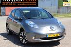 Nissan LEAF Tekna 24 kWh ELEKTR. NAP DEALER ONDERHOUDEN auto, Auto's, Origineel Nederlands, Te koop, Zilver of Grijs, 5 stoelen