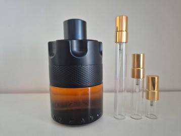 💧Azzaro The Most Wanted Parfum sample/decant/tester beschikbaar voor biedingen