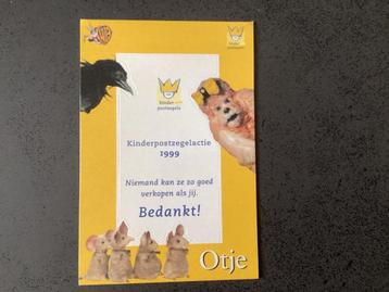 Kinderbedankkaart beschikbaar voor biedingen