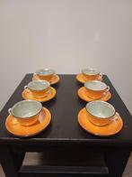 Vintage servies oranje , kinderservies, Antiek en Kunst, Ophalen of Verzenden