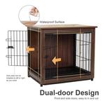 Bench - Vintage Hok - Kooi voor Hond/Kat -  Met Floor Tray, Dieren en Toebehoren, Verzenden