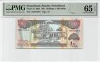Somaliland 100 Shillings 2002 Unc PMG 65 EPQ, Ophalen of Verzenden, Overige landen, Los biljet
