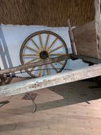 Groot oud karrewiel doorsnede 115 cm, Antiek en Kunst, Ophalen
