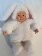 Anne Geddes pop knuffel Konijn 23cm, Ophalen of Verzenden, Zo goed als nieuw, Babypop