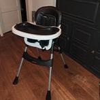 Topmark Jess zwart Kinderstoel plat inklapbaar, Ophalen of Verzenden, Inklapstoel, Afneembaar eetblad