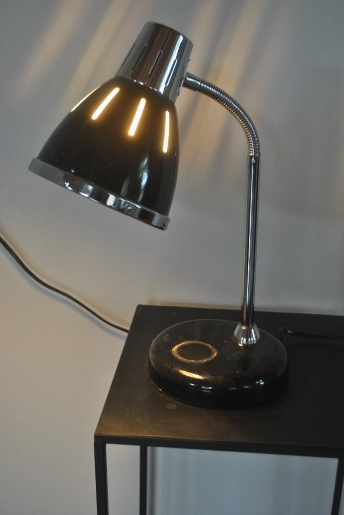 Bureaulampje, Huis en Inrichting, Lampen | Tafellampen, Gebruikt, Minder dan 50 cm, Metaal, Ophalen of Verzenden