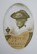 Exlibris /Ex libris Vladimir Suchanek, Keizer Josephus II, Antiek en Kunst, Kunst | Etsen en Gravures, Verzenden