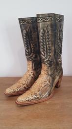 Sendra boots pythonleder maat 41, Kleding | Dames, Schoenen, Beige, Ophalen of Verzenden, Zo goed als nieuw, Hoge laarzen