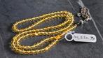Baltische Amber Tesbih Ketting - 99 Kralen, Sieraden, Tassen en Uiterlijk, Antieke sieraden, Ophalen of Verzenden, Overige materialen