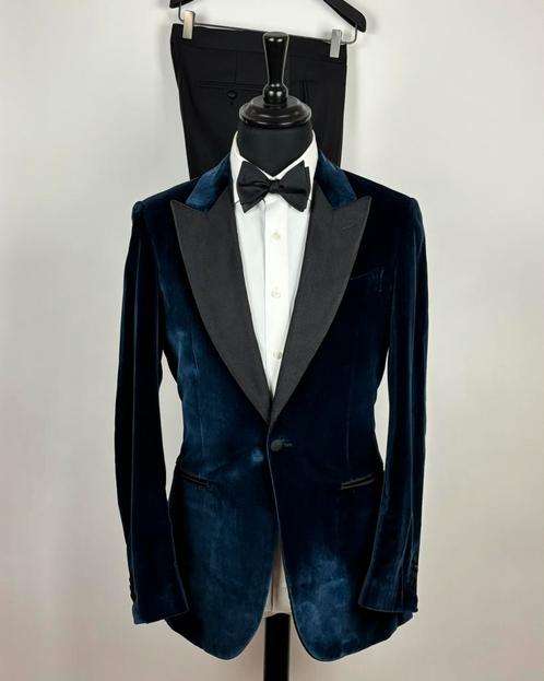 Suitsupply smoking tuxedo, Kleding | Heren, Kostuums en Colberts, Zo goed als nieuw, Maat 48/50 (M), Blauw, Ophalen of Verzenden