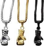 Ketting met bokshandschoen hanger