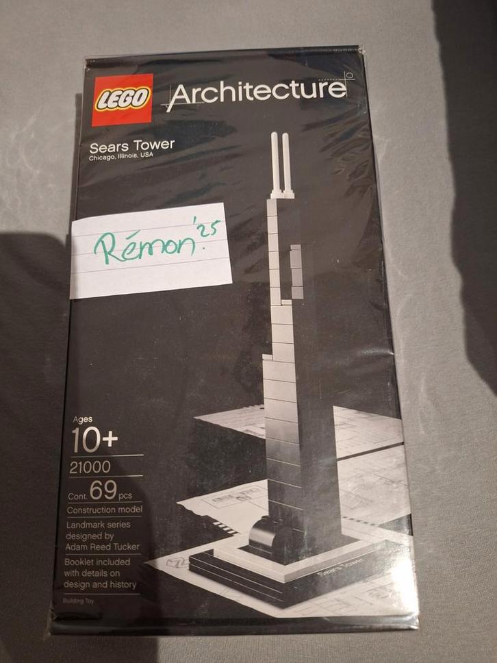 LEGO Architecture Sears Tower - Uniek!, Kinderen en Baby's, Speelgoed | Duplo en Lego, Ophalen of Verzenden