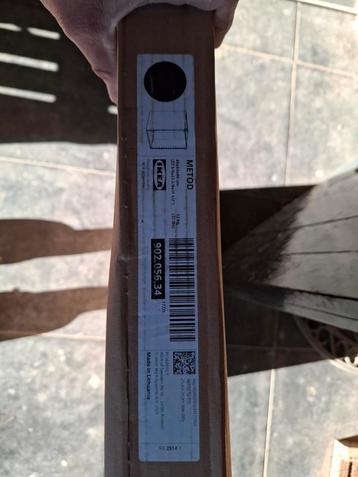 Ikea metod kast zwart 60x60x80 