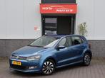 Volkswagen Polo 1.0 BlueMotion navi LM org NL, Auto's, Voorwielaandrijving, Gebruikt, 95 pk, Blauw
