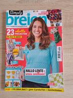 Simply breien februari maart 2019, Ophalen of Verzenden, Zo goed als nieuw, Breien, Patroon of Boek
