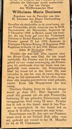 Wilhelmus Maria Denissen Berkel-Enschot 1917, Ophalen of Verzenden