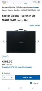 Sector Sieben - Berliner 9U 104HP Skiff (with Lid), Ophalen of Verzenden, Zo goed als nieuw