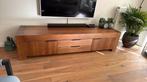 Noten hout tv meubel, Huis en Inrichting, Kasten | Televisiemeubels, Ophalen of Verzenden, Zo goed als nieuw, 200 cm of meer, Minder dan 100 cm