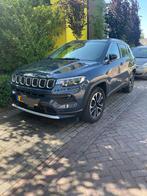 Jeep Compass 1.3 Limited Multiair 130pk 2021 Blauw, Auto's, Voorwielaandrijving, 74 €/maand, Zwart, 4 cilinders