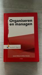Aldert Doelen - Organiseren & managen, Ophalen, Sociale wetenschap, Zo goed als nieuw, Aldert Doelen; André Weber