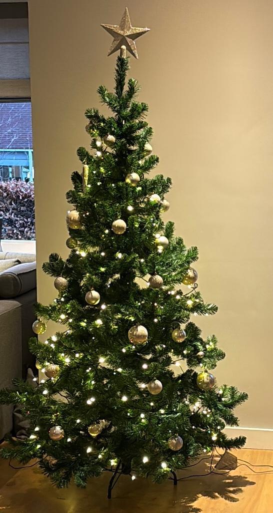 Kerstboom Triumph tree tuscan spruce 185 cm, Diversen, Kerst, Gebruikt, Ophalen