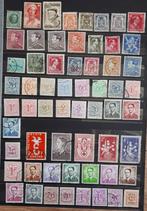 Verzameling Postzegels België waarvan 6 stuks ongestempeld., Ophalen of Verzenden, Gestempeld
