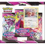 Pokemon TCG - Fusion Strike: Eevee 3-Pack Blister, Ophalen of Verzenden, Nieuw, Overige typen