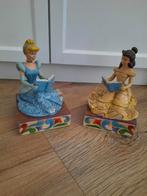 Disney traditions Assepoester en Belle Book Ends/boekensteun, Ophalen, Assepoester of Belle, Zo goed als nieuw, Beeldje of Figuurtje