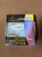 Lanzar VIBE211 360W versterker 2 kanaals, Ophalen, Nieuw, 120 watt of meer, Overige merken