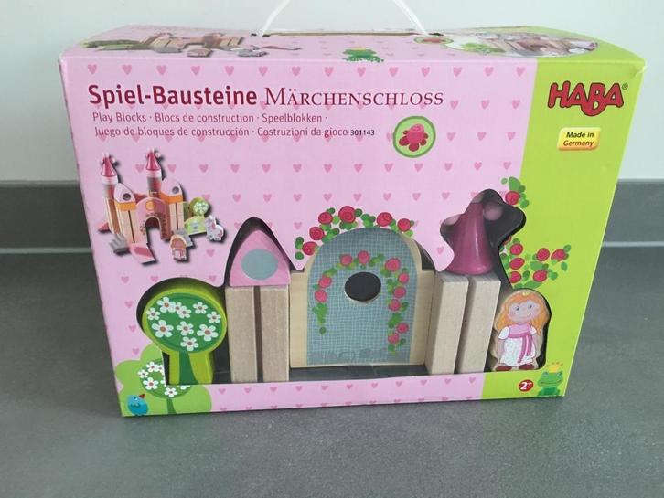 Haba Speelblokken – Sprookjesslot, Kinderen en Baby's, Speelgoed | Houten speelgoed, Zo goed als nieuw, Overige typen, Ophalen of Verzenden