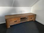 Eikenhout tv meubel gratis afhalen, Huis en Inrichting, Minder dan 100 cm, 25 tot 50 cm, Ophalen of Verzenden, Eikenhout