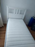 Ikea Hemnes bed 90x200 wit, Huis en Inrichting, Slaapkamer | Bedden, Ophalen, Gebruikt, 90 cm, Eenpersoons
