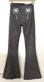 WANDERLUST - glitter flared broek - 34 (XS), Wanderlust, Verzenden, Zwart, Zo goed als nieuw