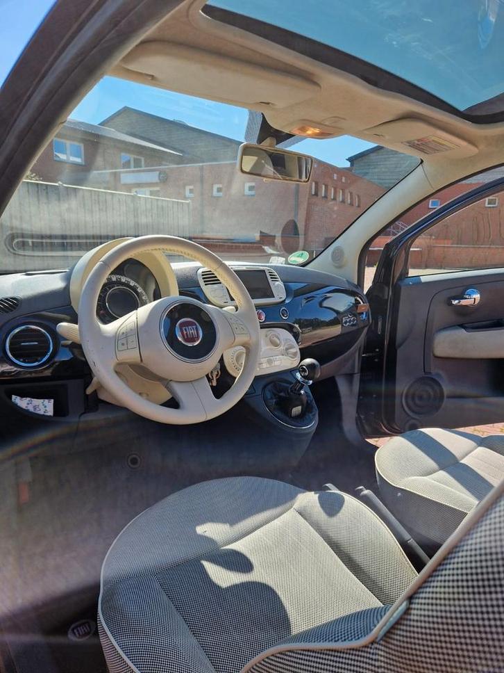 Fiat 500 uit 2008 met schade, Auto's, Fiat, Particulier, ABS, Airbags, Airconditioning, Android Auto, Bluetooth, Boordcomputer