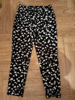 Cambio broek met lelie print, Maat 38/40 (M), Zwart, Ophalen of Verzenden, Zo goed als nieuw
