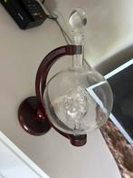 Te koop: wisky karaf met doodskopje erin., Antiek en Kunst, Antiek | Glas en Kristal, Ophalen