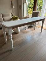 Landelijke Lange Smalle Tafel, Huis en Inrichting, Ophalen, Gebruikt, Landerlijk brocant, 150 tot 200 cm