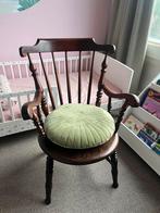 Vintage boho bohemian stoeltje hout kinderstoeltje, Huis en Inrichting, Stoelen, Ophalen, Bruin, Hout, Eén