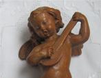 Antieke houten putti - engel, Antiek en Kunst, Ophalen of Verzenden