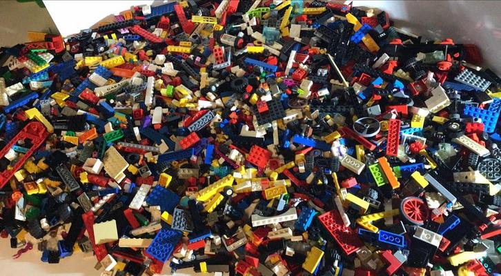 Grote partij LEGO - 5 kilo., Kinderen en Baby's, Speelgoed | Duplo en Lego, Gebruikt, Lego, Losse stenen, Ophalen of Verzenden