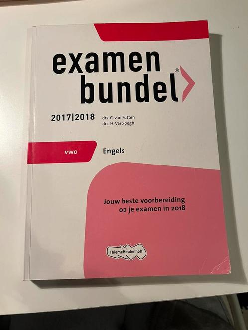 Examenbundel Engels vwo, Boeken, Schoolboeken, Zo goed als nieuw, Engels, VWO, Ophalen of Verzenden