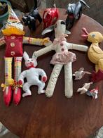 Vintage Kunstleren Knuffels - Set jaren 50, Antiek en Kunst, Antiek | Speelgoed, Ophalen of Verzenden