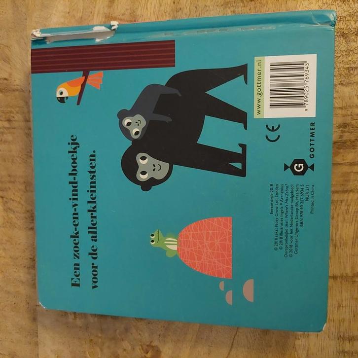 Ingela P Arrhenius - Zebra, waar ben je?, Boeken, Kinderboeken | Baby's en Peuters, Gelezen, Ophalen of Verzenden